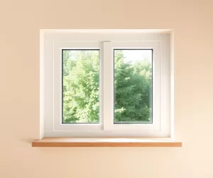 Jaki parapet do białych okien
